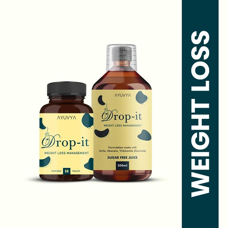 Ayuvya Drop-it Juice + Tablet Combo