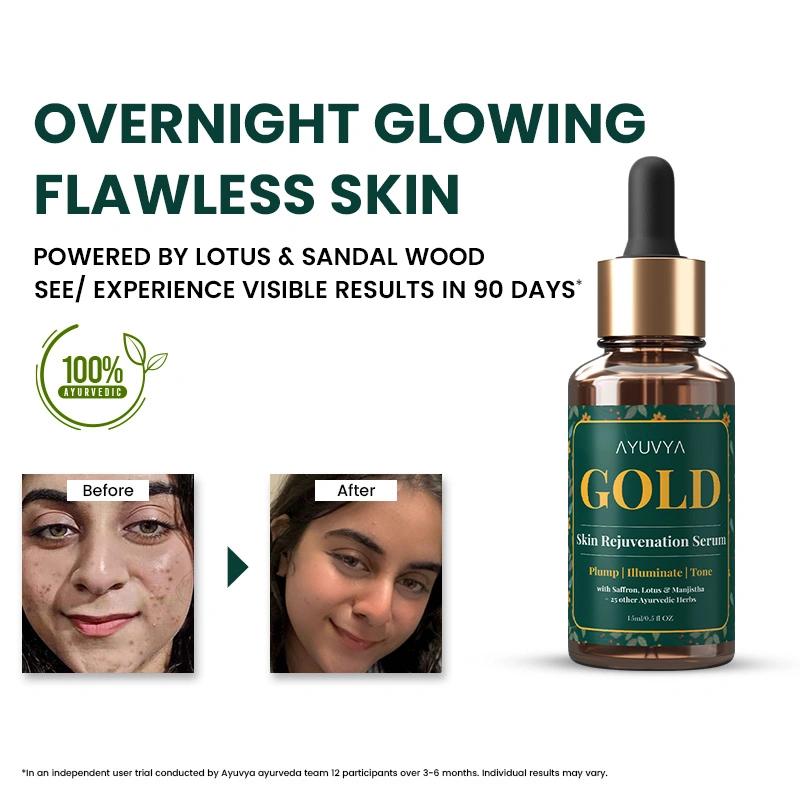 Ayuvya Gold | Overnight Glow Booster Face Oil