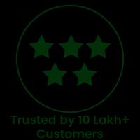 Trusted by 10 Lakh+ Customers