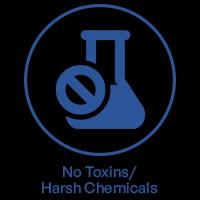 No Toxins/Harsh Chemicals