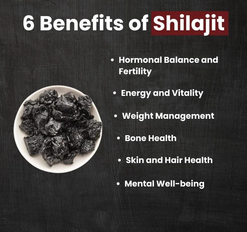 6 Benefits of Shilajit for Females: Enabling Health and Balance