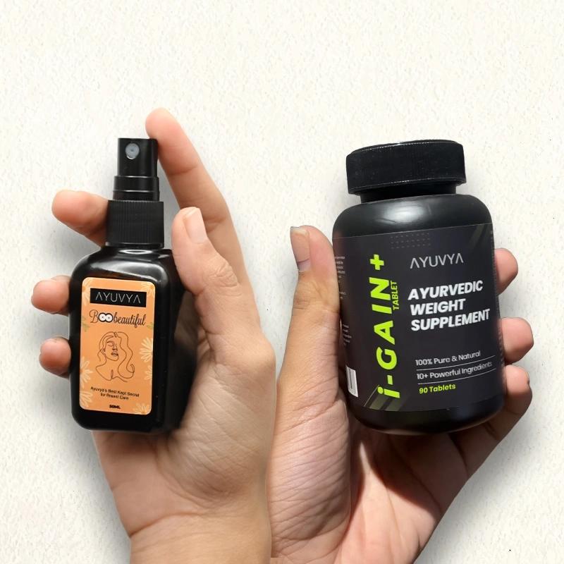 Ayuvya Boobeautiful & i-Gain+ Combo