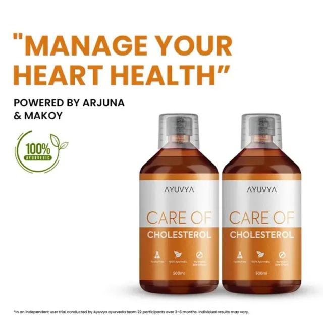 Ayuvya Care of Cholesterol Juice Combo | 1000ml