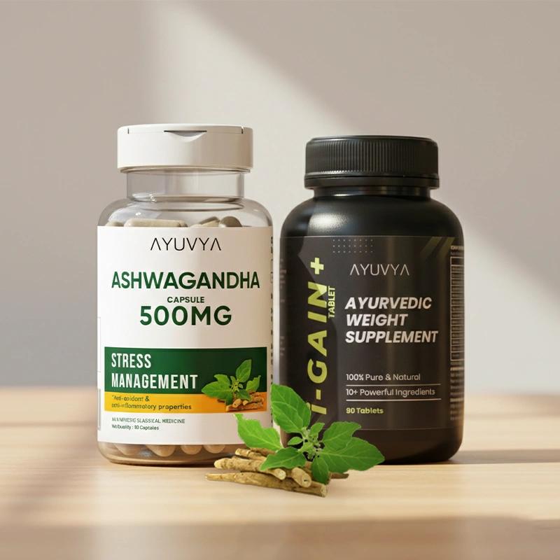 Ayuvya Ashwagandha and i-Gain+ Combo