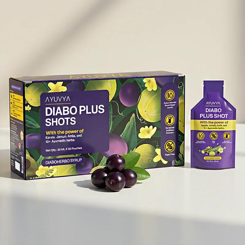 Ayuvya Diabo Plus Shots | 1 Month Pack