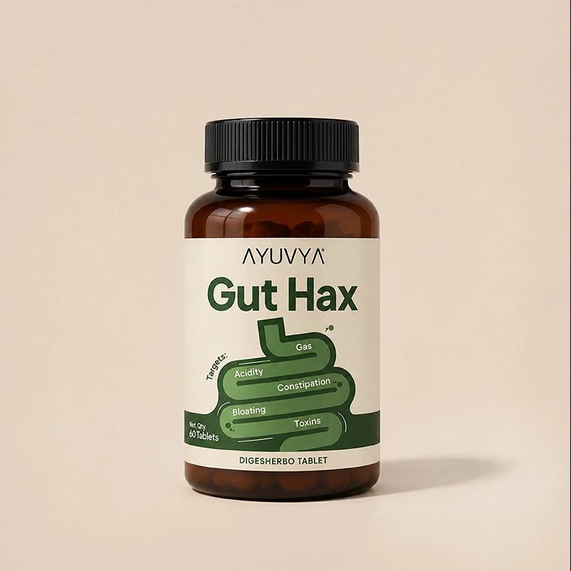 Gut Hax | Ayurvedic Gut Detox Tablets