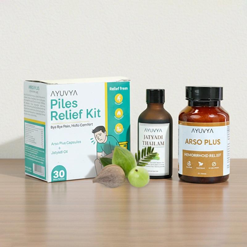 Arso Plus & Jatyadi Oil | Piles Relief Kit
