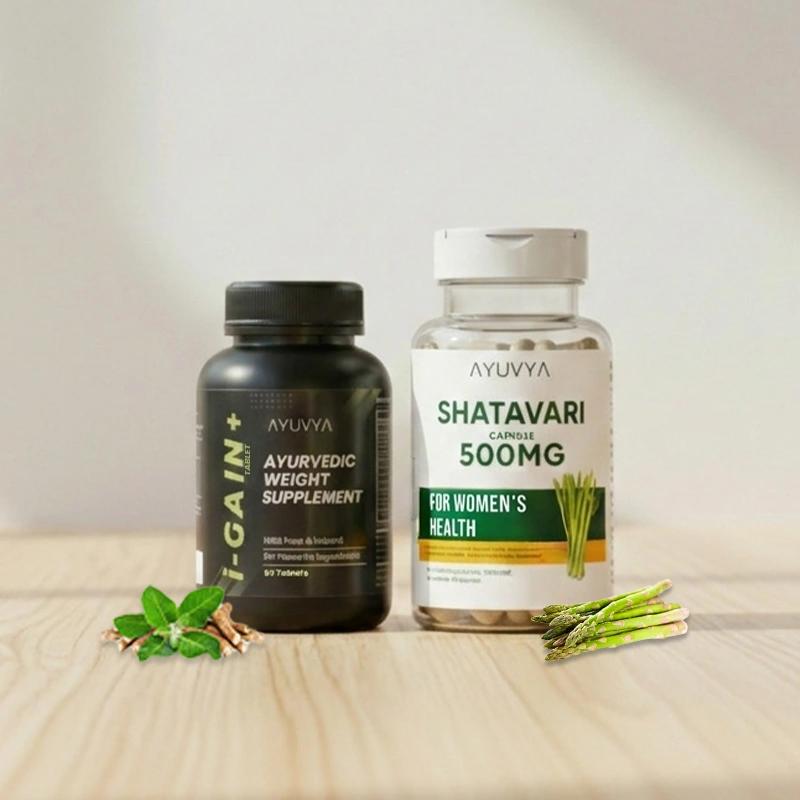 Ayuvya Shatavari and i-Gain+ Combo