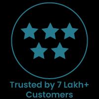 Trusted by 7 lakhs customers